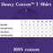 Gildan Purple Craft-Ready Heavy Cotton T-Shirt Bundle, DIY Project Blank Adult's Shirt